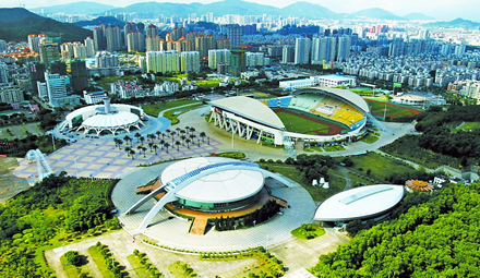 珠海体育中心游泳馆群众可以去吗_跳水游泳